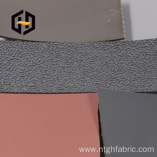 90gsm leather backing scrim greige fabric